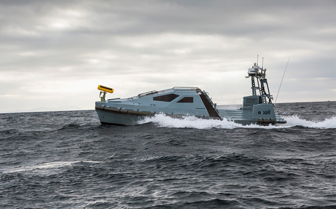 Inspector 90 French Autonomous Surface Vehicle (ASV) (A)